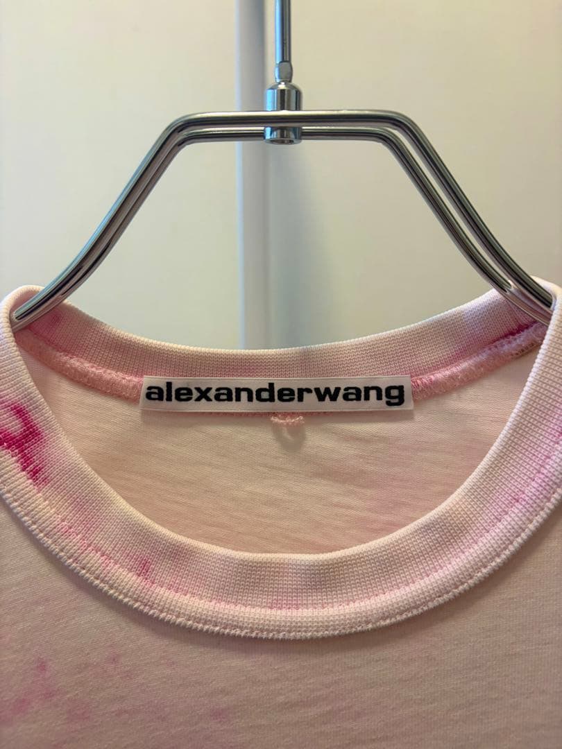 alexanderwang Tシャツ アレキサンダーワン ピンク トップス