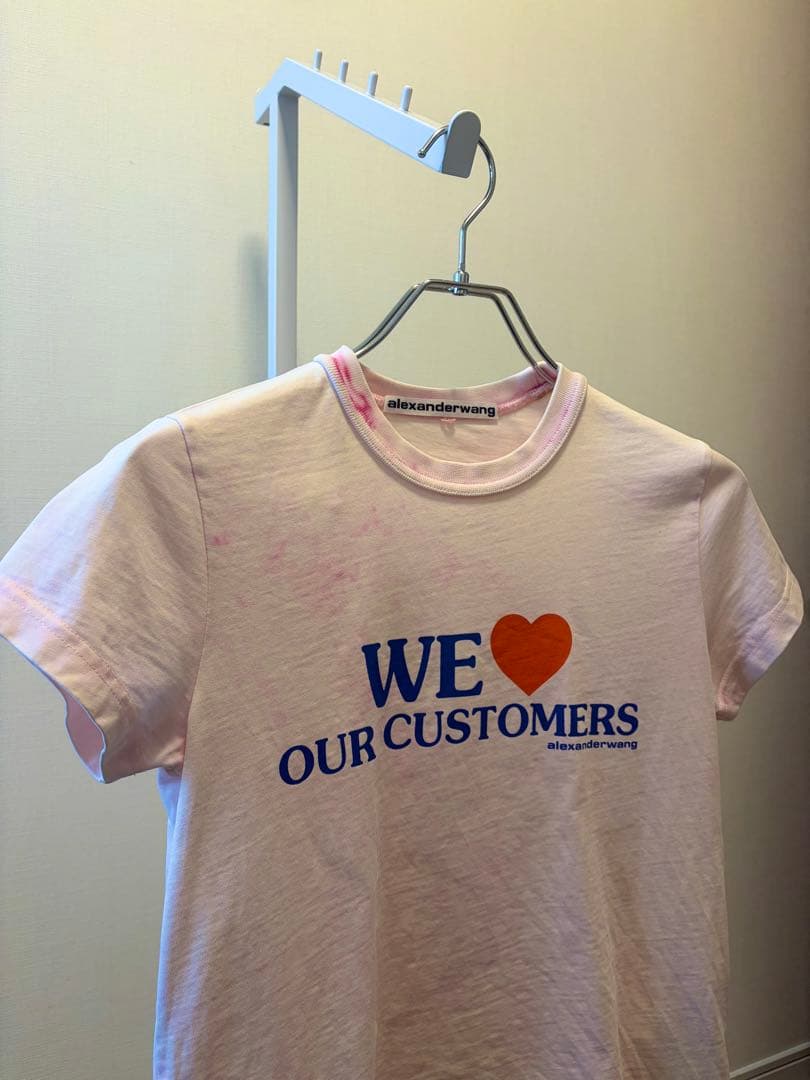 alexanderwang Tシャツ アレキサンダーワン ピンク トップス