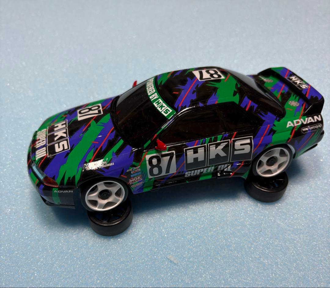 京商ミニッツ AWD HKS スカイライン 電飾・ジャイロ付