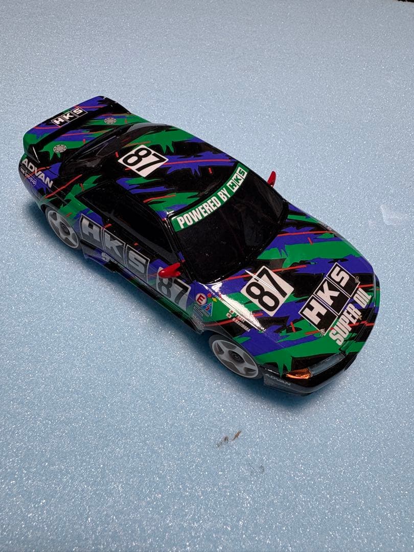 京商ミニッツ AWD HKS スカイライン 電飾・ジャイロ付