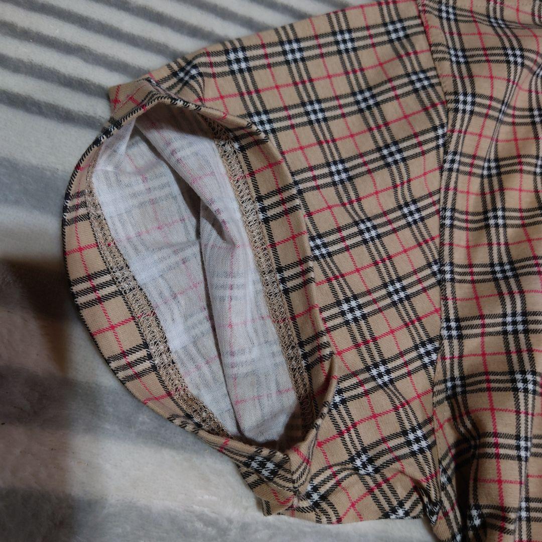 Burberry London ワンピース ノバチェック　金ボタン 【美品】
