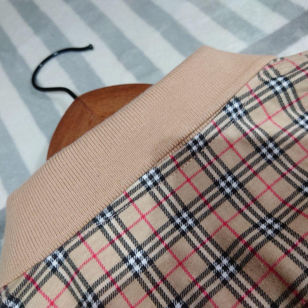 Burberry London ワンピース ノバチェック　金ボタン 【美品】