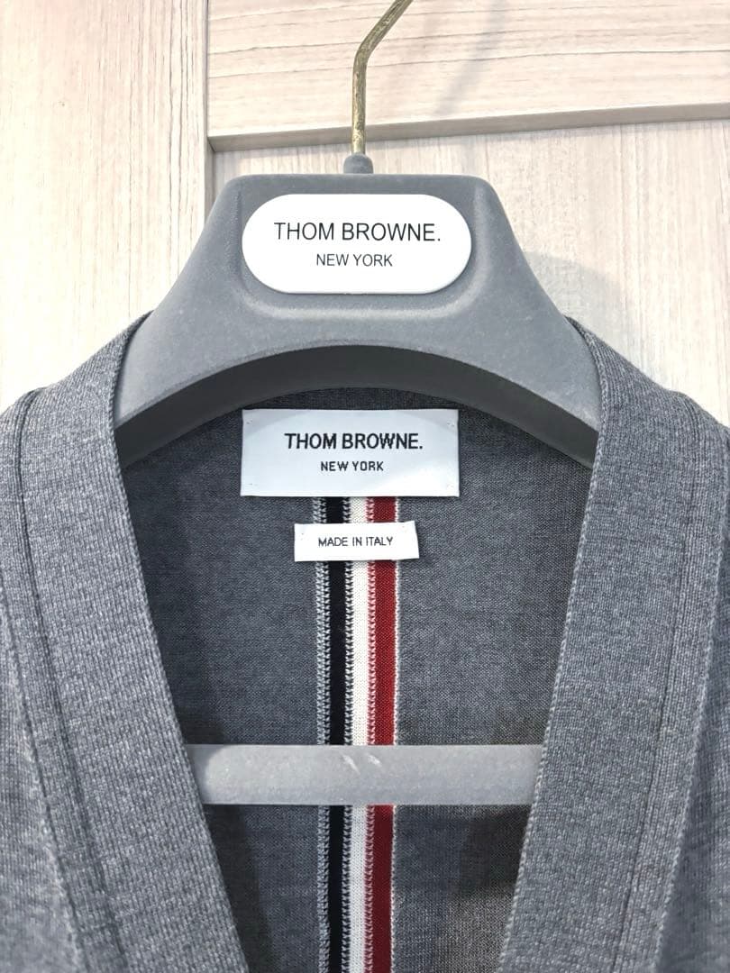 SKM！THOM BROWNE ニットベスト　カーディガン　トムブラウン