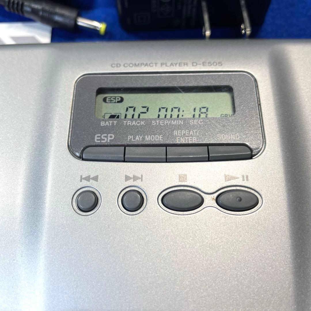 SONY D-E505 CDウォークマン ポータブルCDプレーヤー