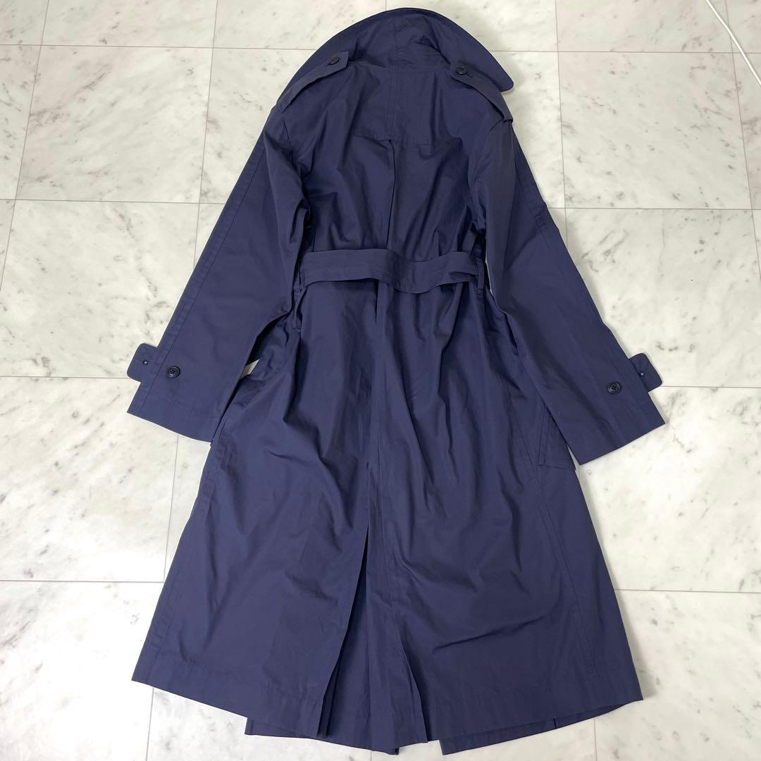 専用【美品】マディソンブルー トレンチコート ベルト コットン ネイビー S