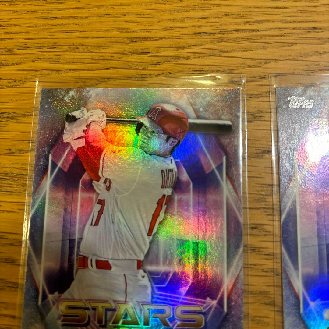 topps大谷翔平ホームラン王MLB 2023 バッティングピッチャー2枚セット