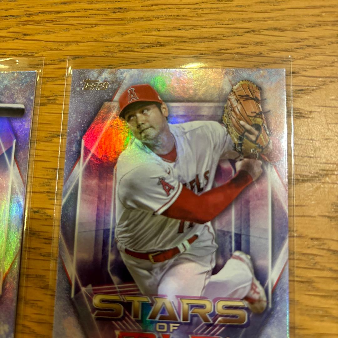 topps大谷翔平ホームラン王MLB 2023 バッティングピッチャー2枚セット