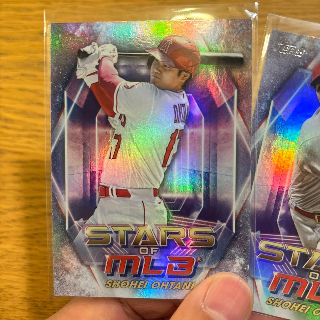 topps大谷翔平ホームラン王MLB 2023 バッティングピッチャー2枚セット