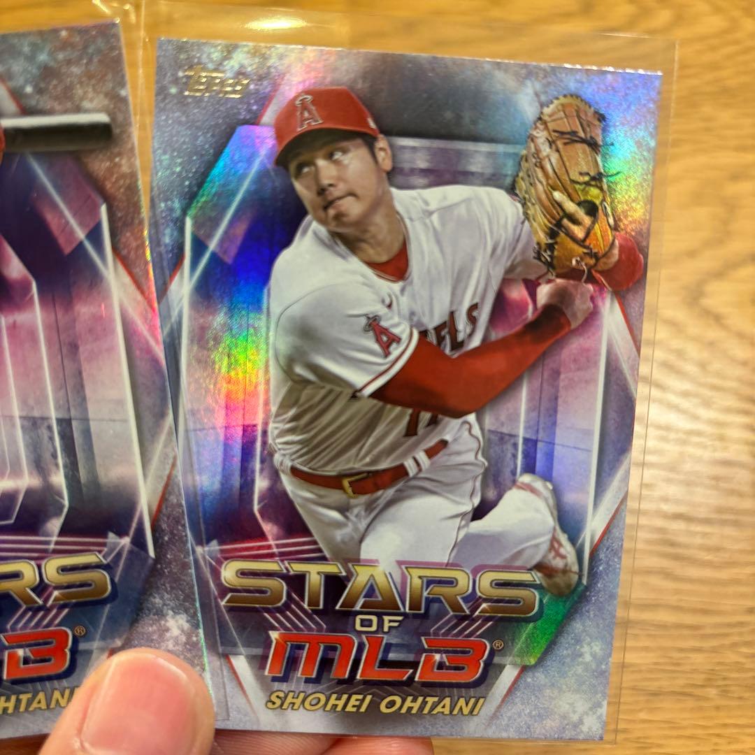 topps大谷翔平ホームラン王MLB 2023 バッティングピッチャー2枚セット