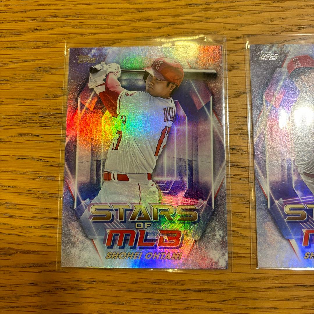 topps大谷翔平ホームラン王MLB 2023 バッティングピッチャー2枚セット