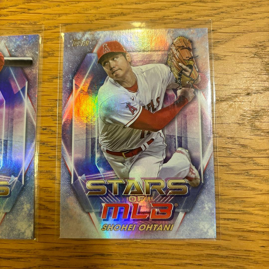 topps大谷翔平ホームラン王MLB 2023 バッティングピッチャー2枚セット
