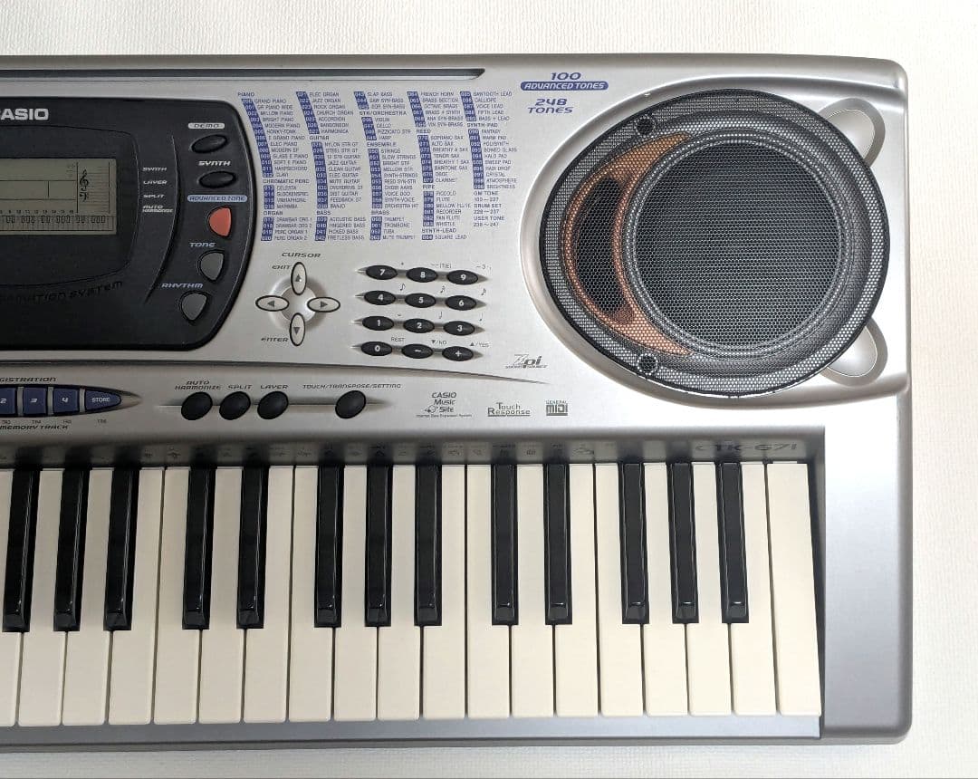 CASIO カシオ CTK-671 キーボード 電子 ピアノ 鍵盤楽器