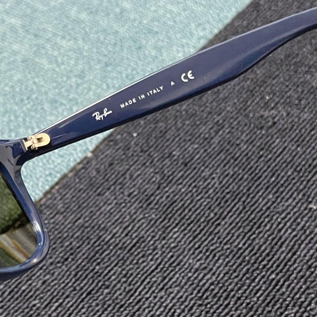 RB 4202-F 6153/55 レイバン　ネイビー