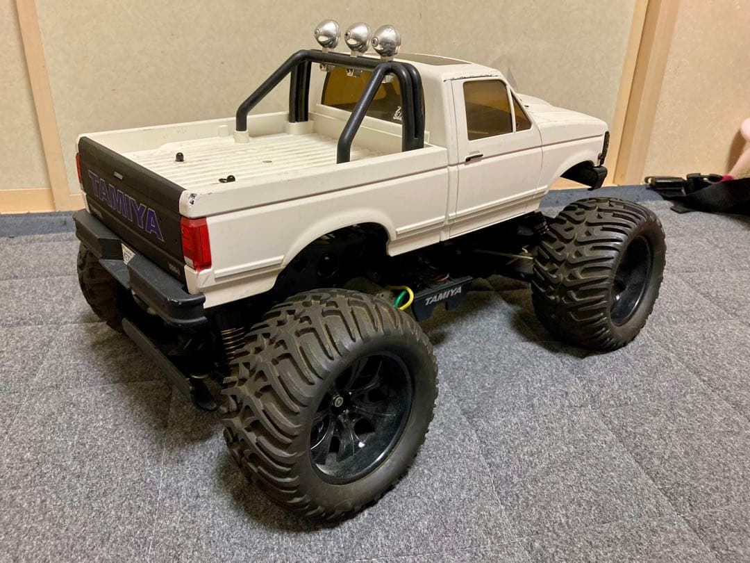 TAMIYA 1/10ラジコン ブラックフットエクストリーム メカ無し