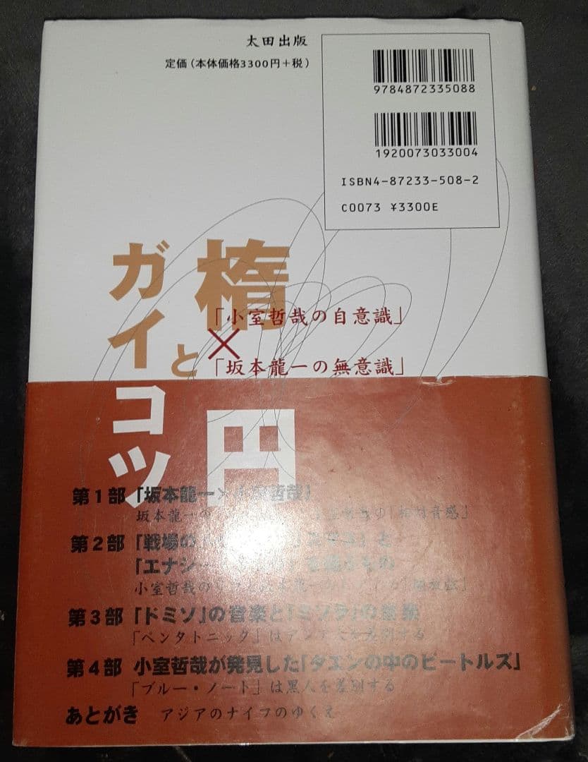 楕円とガイコツ : 「小室哲哉の自意識」×「坂本龍一の無意識」