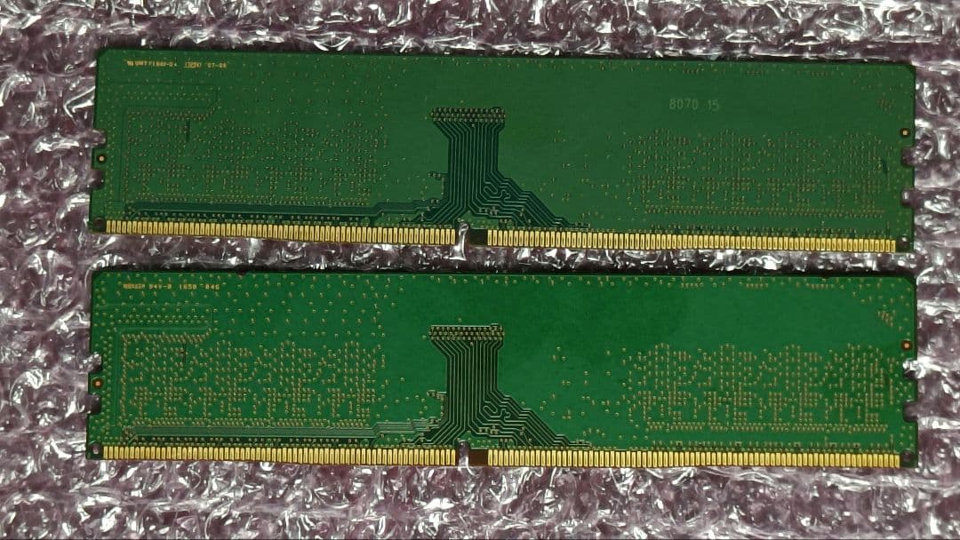 DDR4 8GBx2枚 16GB pc4-2400 動作確認済み ㉑