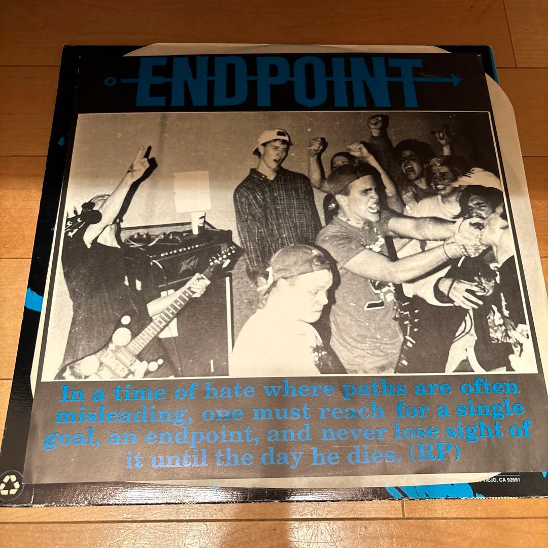 ENDPOINT in a time of hate 12インチレコード レア盤