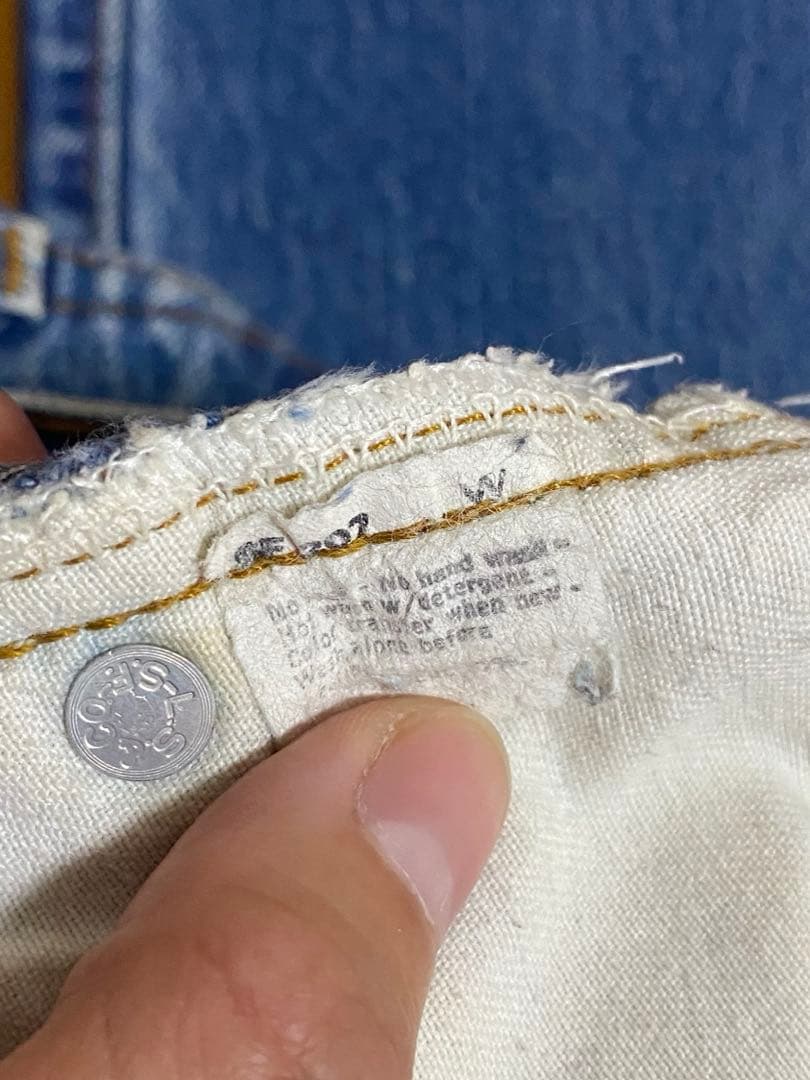 Vintage Levis 復刻501 セルヴィッジ