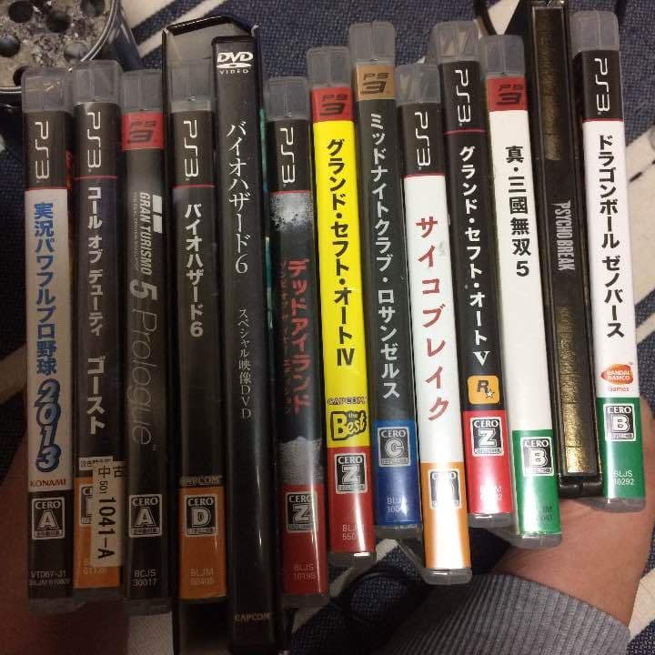 ps3 ソフト12本
