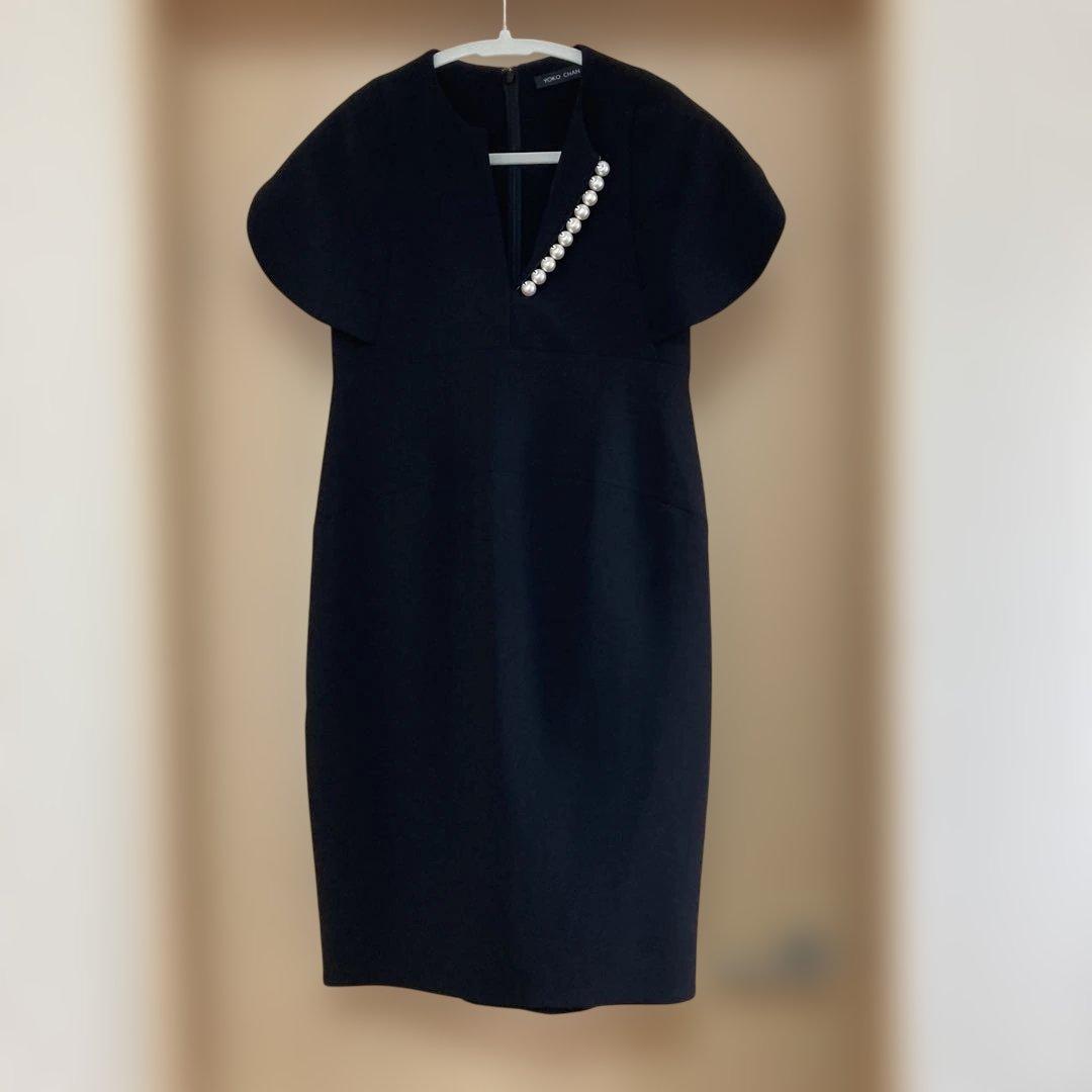 【美品】YOKO CHAN パールワンピース　36