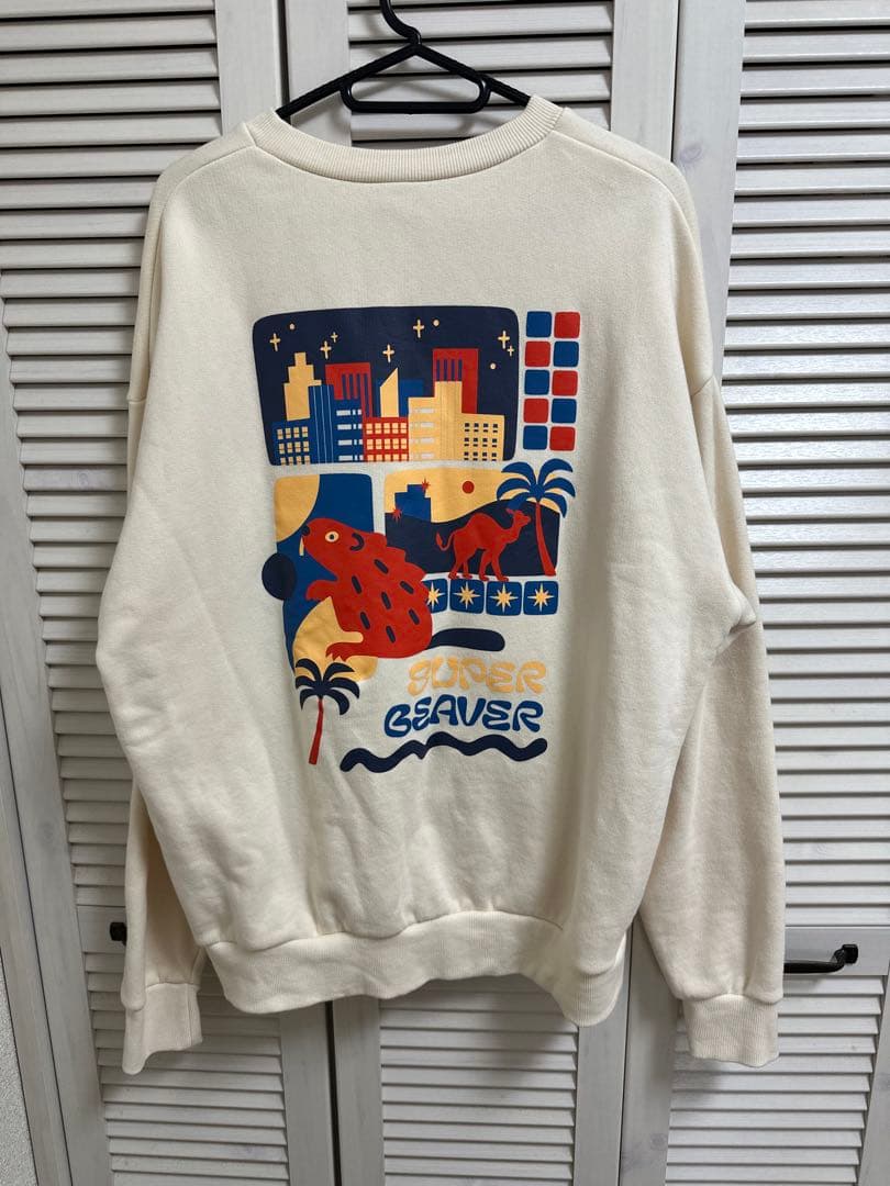 SUPER BEAVER オリジナルスウェット M クリーム