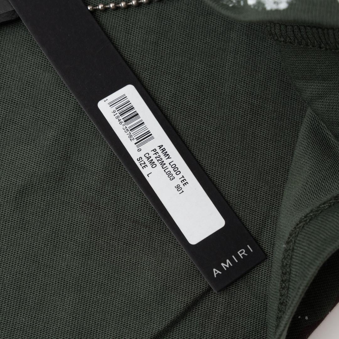 新品 AMIRI Army Logo T-Shirt 半袖Tシャツ