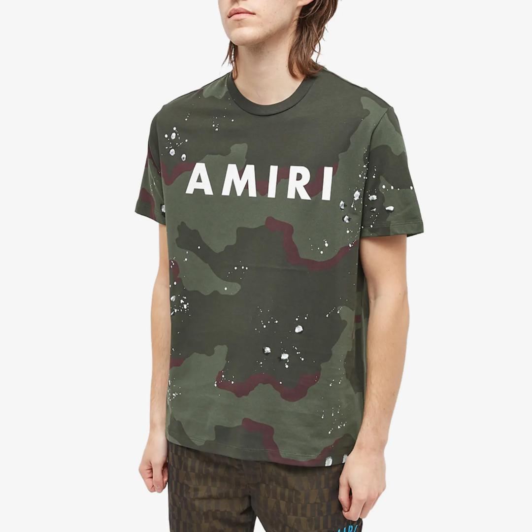 新品 AMIRI Army Logo T-Shirt 半袖Tシャツ
