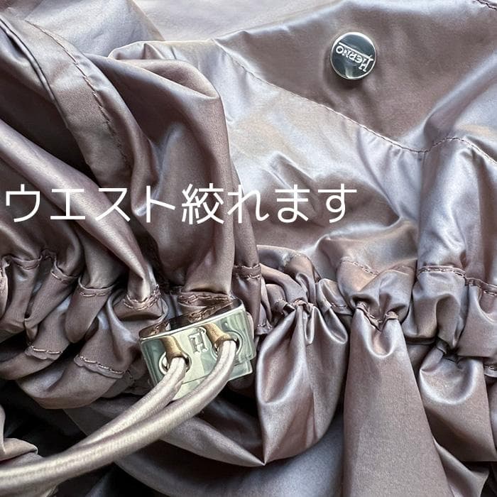 m*す様 HERNO ヘルノのロングコート　マキシ丈