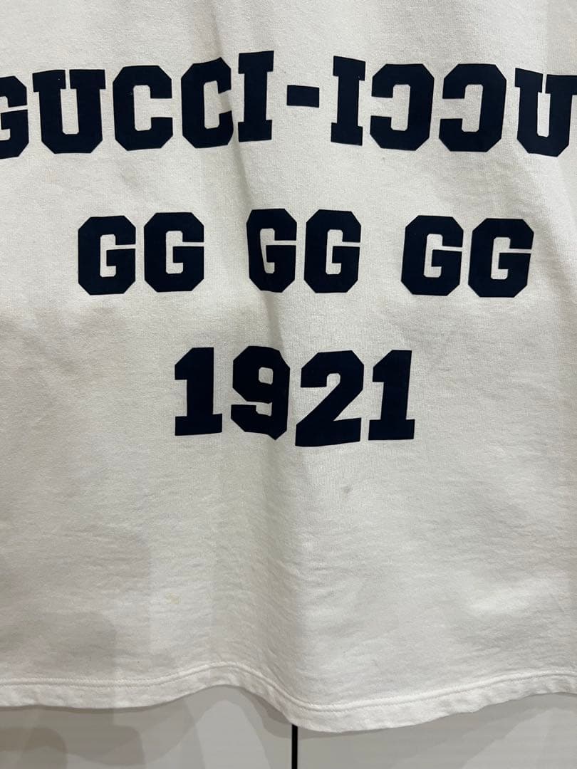 GUCCI グッチ　レディース　Tシャツ ホワイト 半袖　 XS