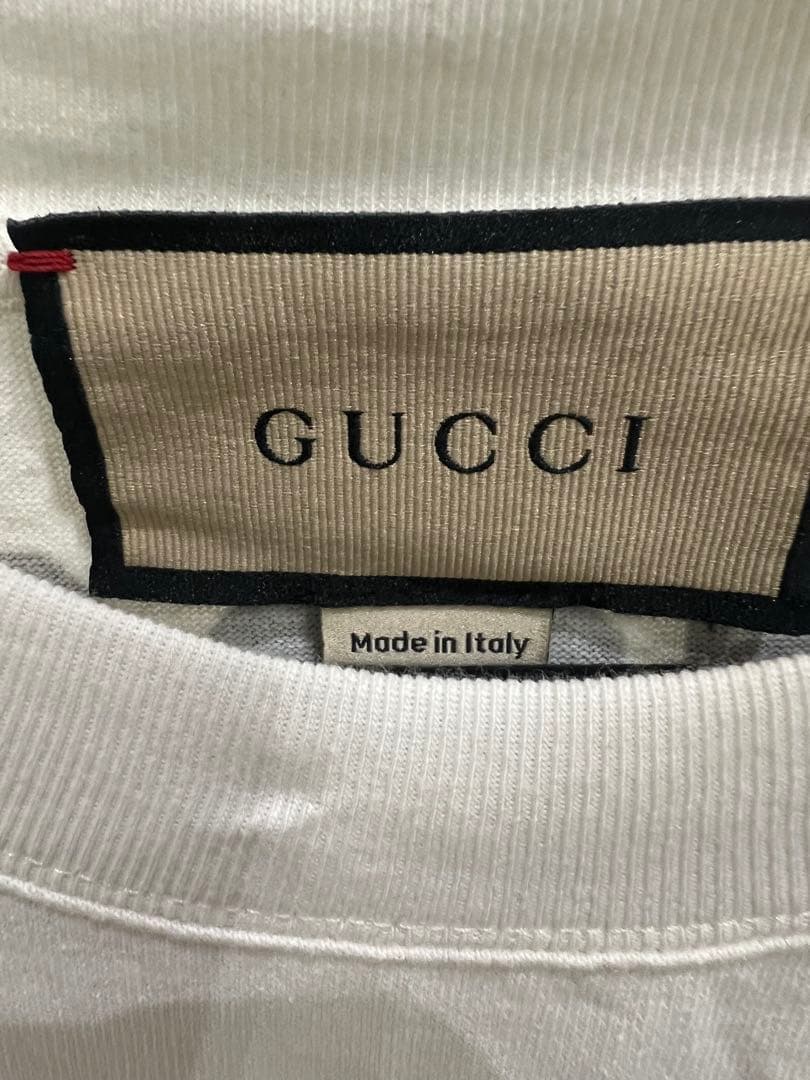 GUCCI グッチ　レディース　Tシャツ ホワイト 半袖　 XS