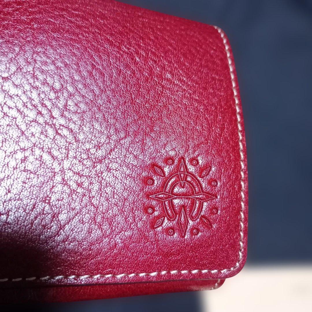 正規品 ダコタ Dakota二つ折り財布 本革 フォンス レッド