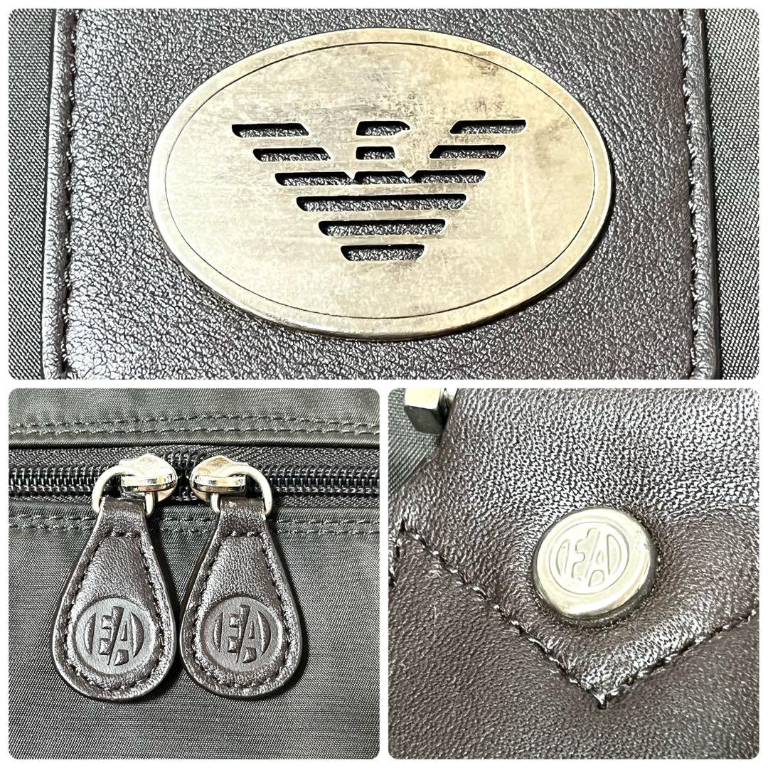 ✨希少✨ EMPORIO ARMANI 2way ボストンバッグ 旅行鞄 大容量