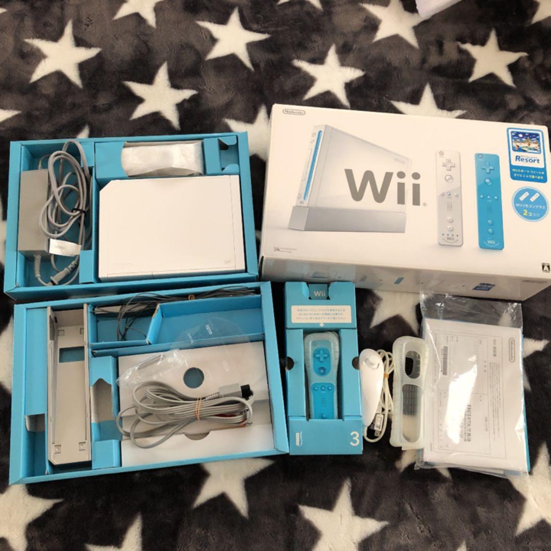 任天堂Wii本体+スポーツリゾートカセット+その他ゲーム付き