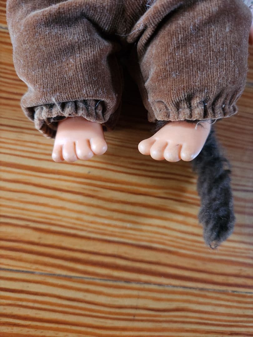 モンチッチ ぬいぐるみ セキグチ レトロ ブルーアイ