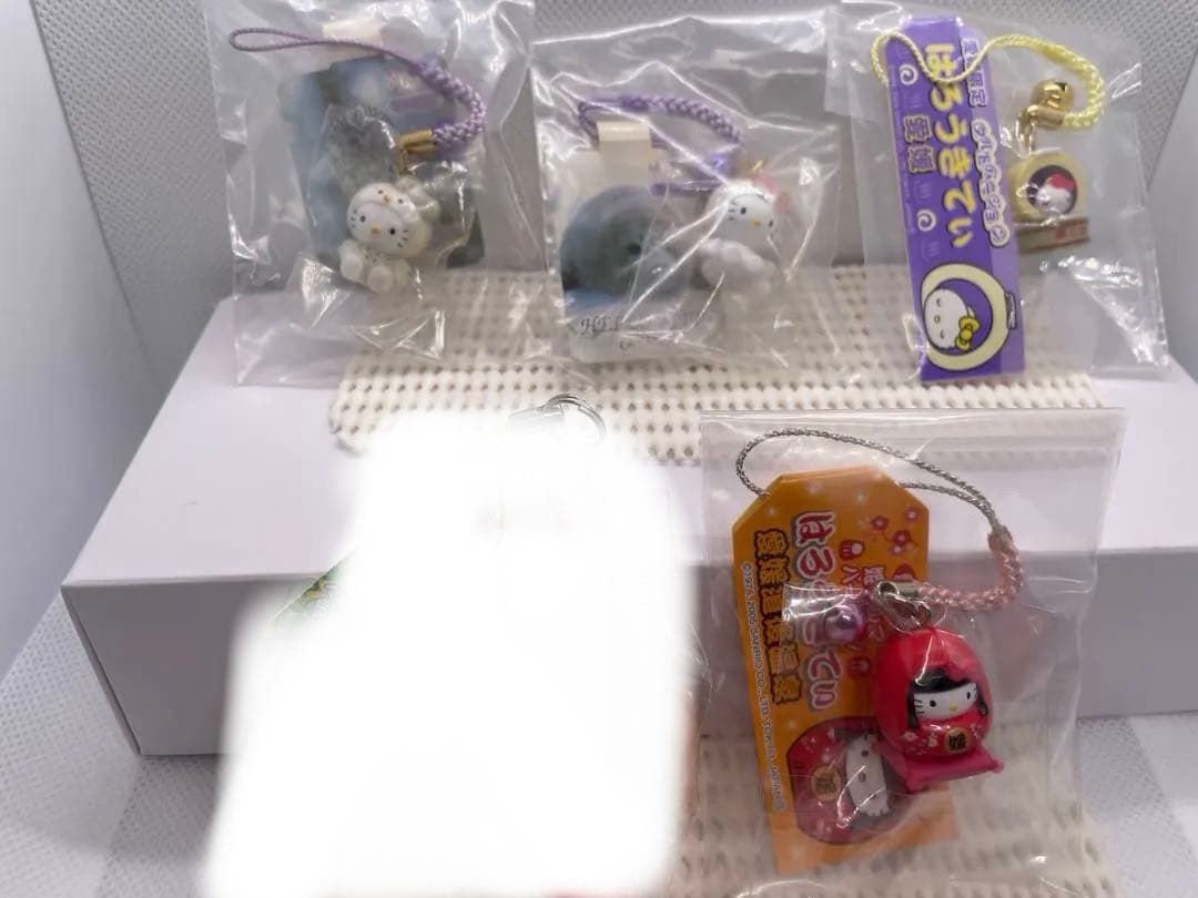 【激レア/未開封】ご当地キティ 根付 ストラップ 9点セット 四国限定 ほか