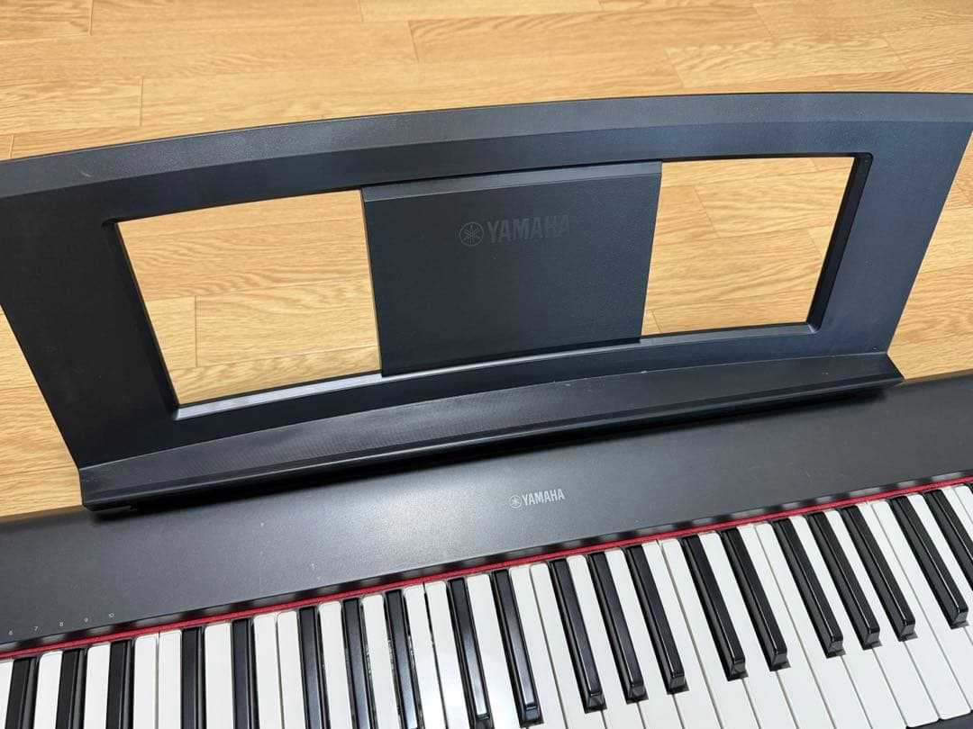 YAMAHA 電子キーボード piaggero ブラック NP-32B 76鍵