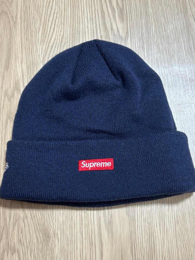 帽子 Supreme New Era S Logo Beanie \"Navy\"