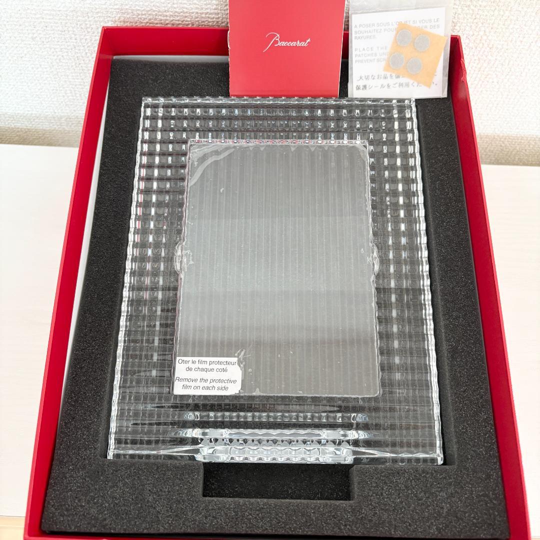 【未使用】　Baccarat　バカラ　アイ　フォトフレーム　2814855