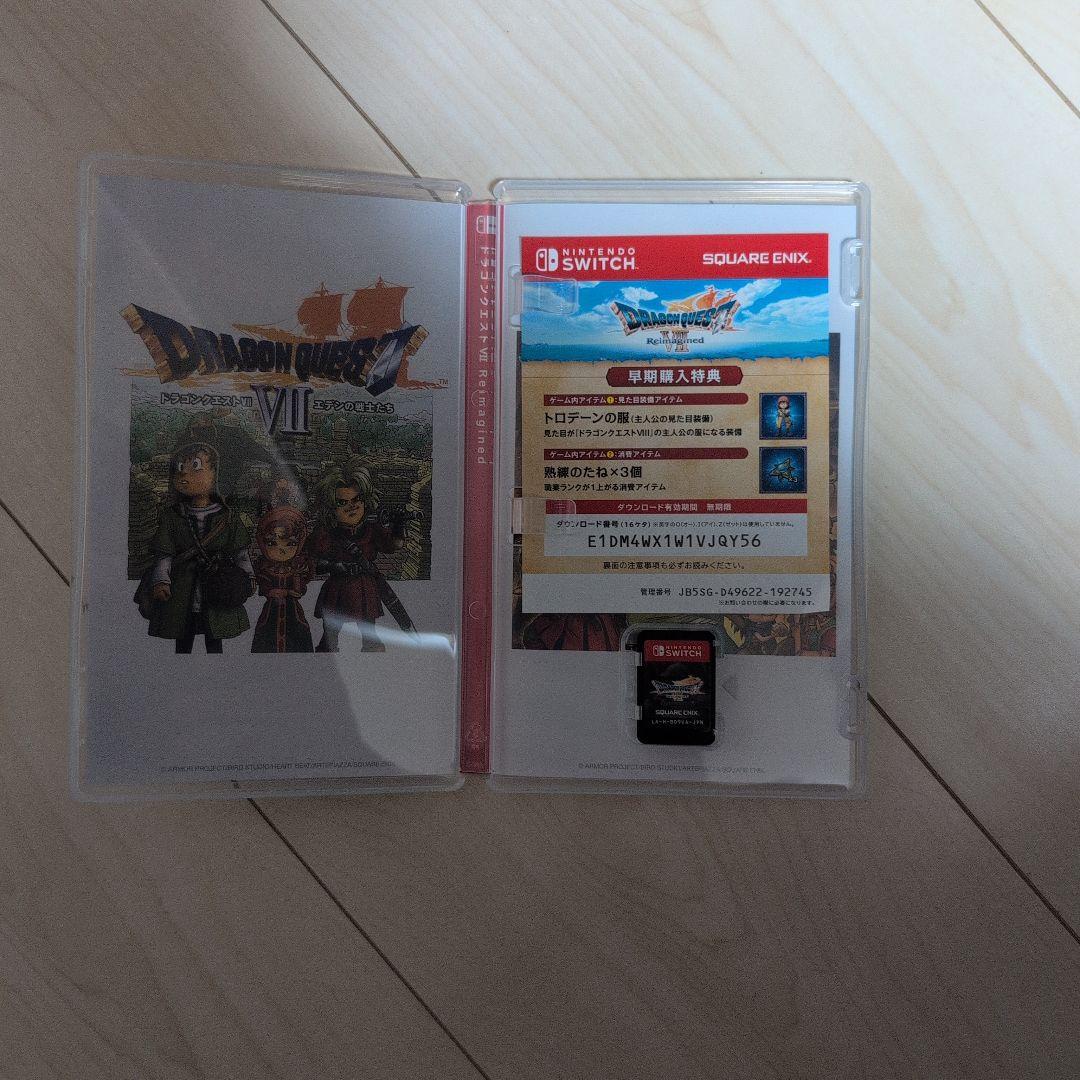 Switch☆ドラゴンクエスト7 Reimagined☆早期購入特典付き