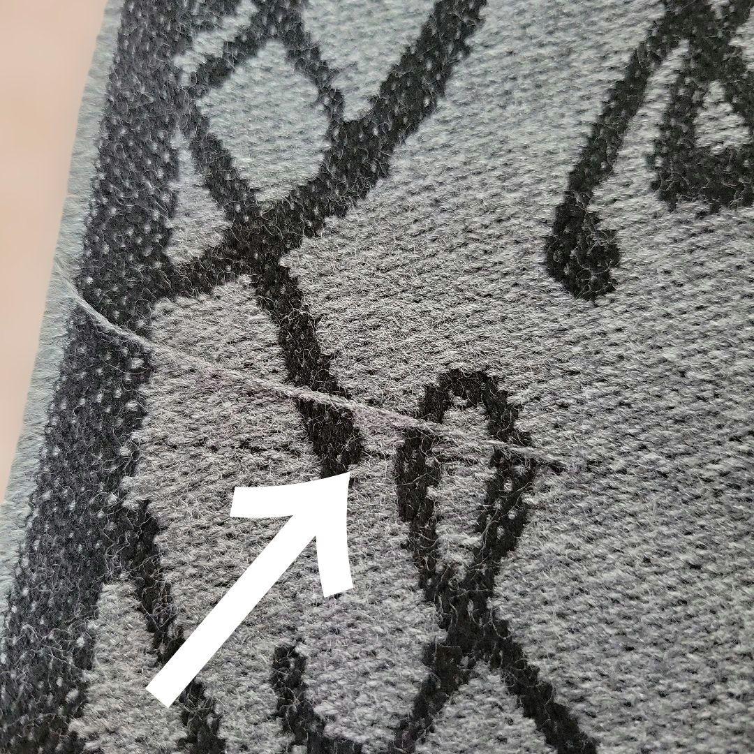 Vivienne Westwood アクリルマフラー グレーとブラック