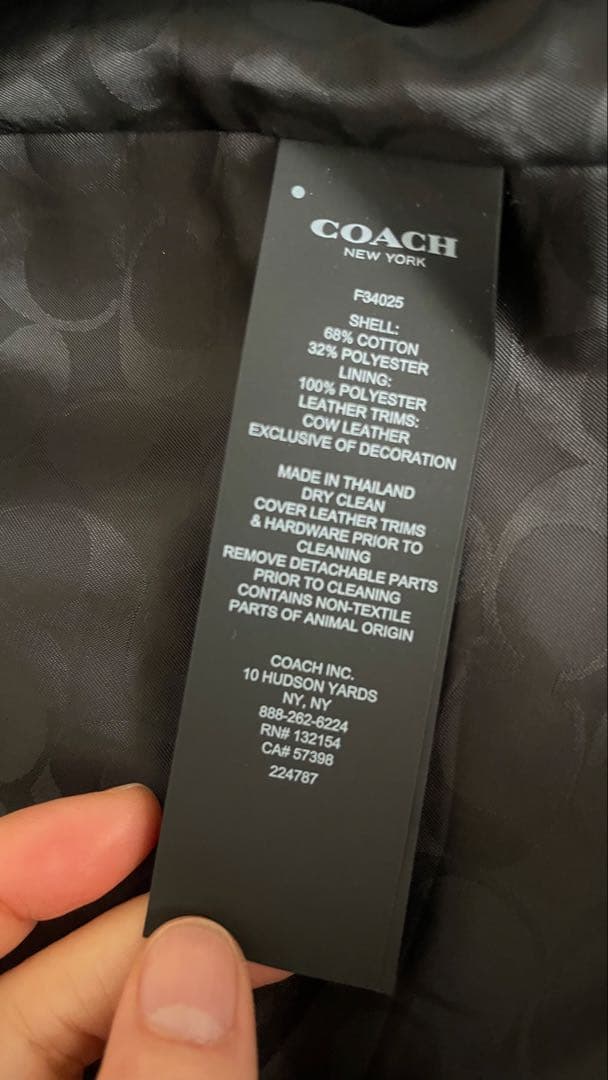 順子美品‼️COACH ワインレッド トレンチコート