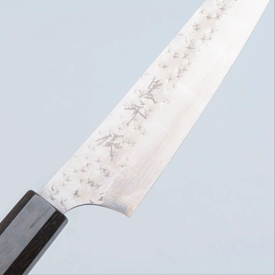 黒崎優　閃光sg2 ペティナイフ150mm 黒檀柄