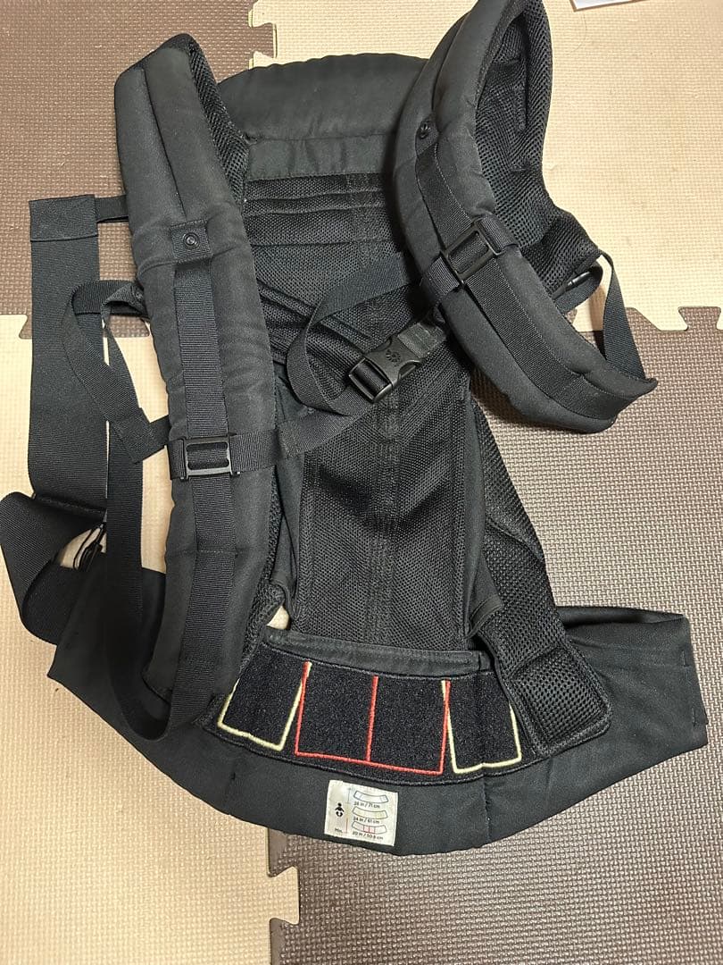 【美品】エルゴ オムニ360 クールエア ブラック