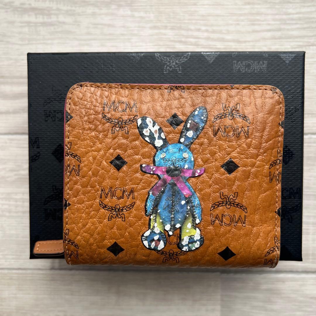 ★値下げ★MCM ウサギ ラビット 二つ折り財布