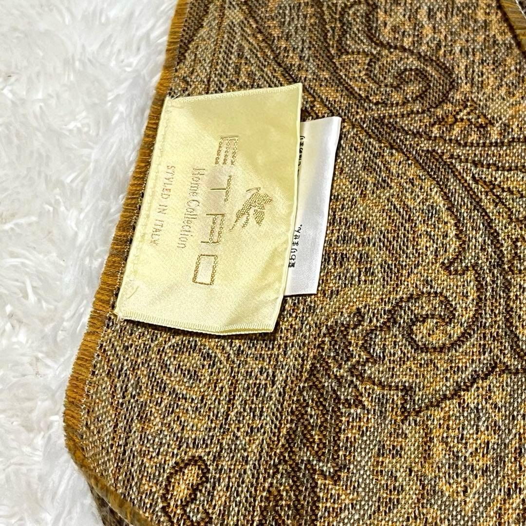 ETRO エトロ　ペイズリー柄　ストール　ショール　ひざ掛け