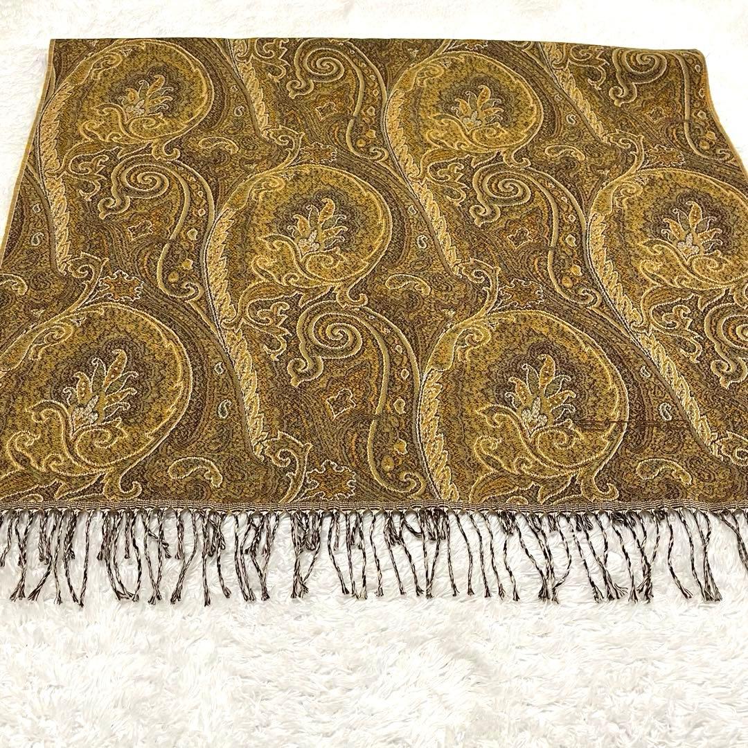 ETRO エトロ　ペイズリー柄　ストール　ショール　ひざ掛け