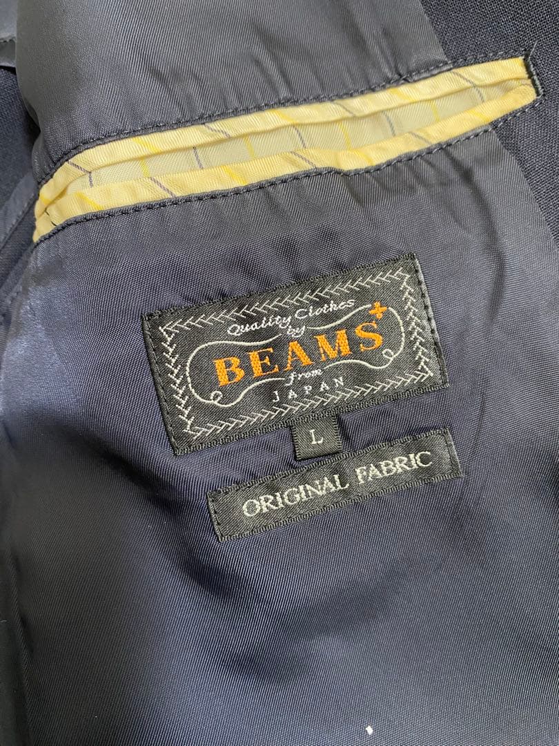 BEAMS PLUS ネイビー ブレザー Lサイズ