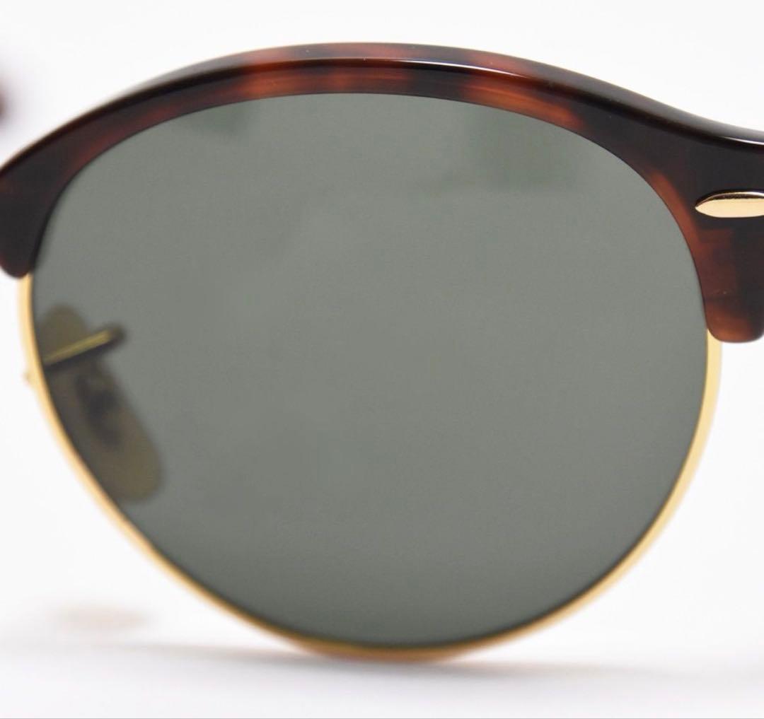 Ray-Ban べっ甲 クラブラウンド ポリッシュ レッドバナナ