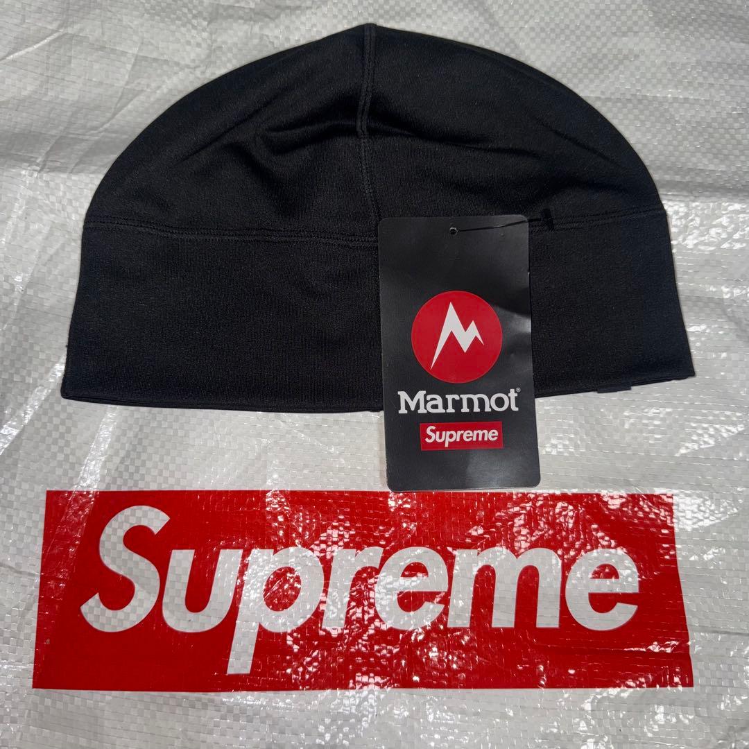 Supreme Marmot Base Layer Beanie スカルキャップ