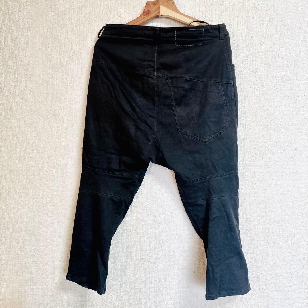 Nostrasantissima クロップドサルエルパンツ 黒 46